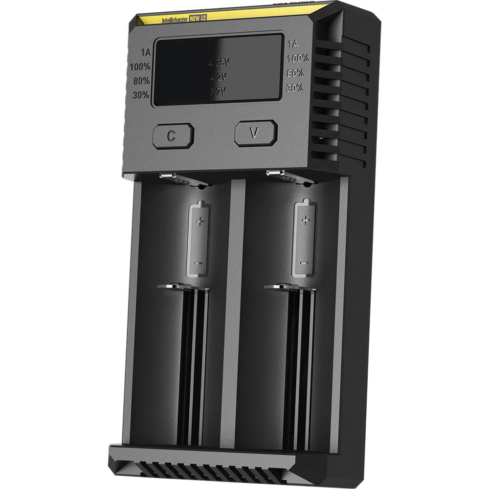 Cargador Nitecore i2 v2 Intellicharger - vista frontal