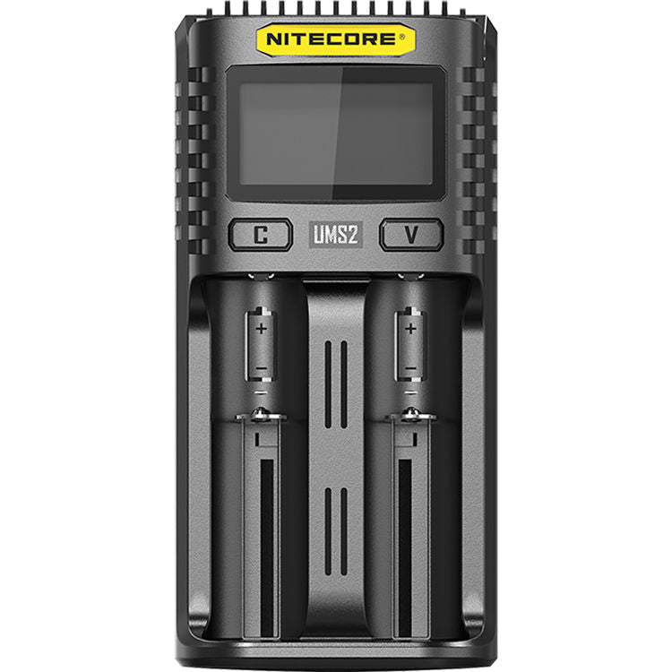 Cargador Nitecore UMS2 Intelligent USB Dual-Slot Superb - vista principal
