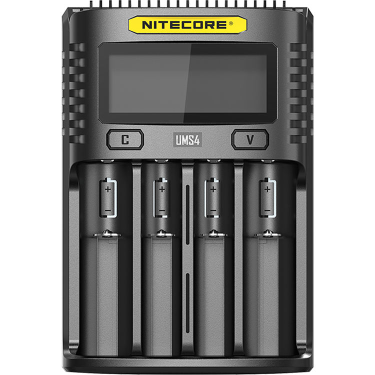 Cargador Nitecore UMS4 Intelligent USB Four-Slot Superb - vista principal