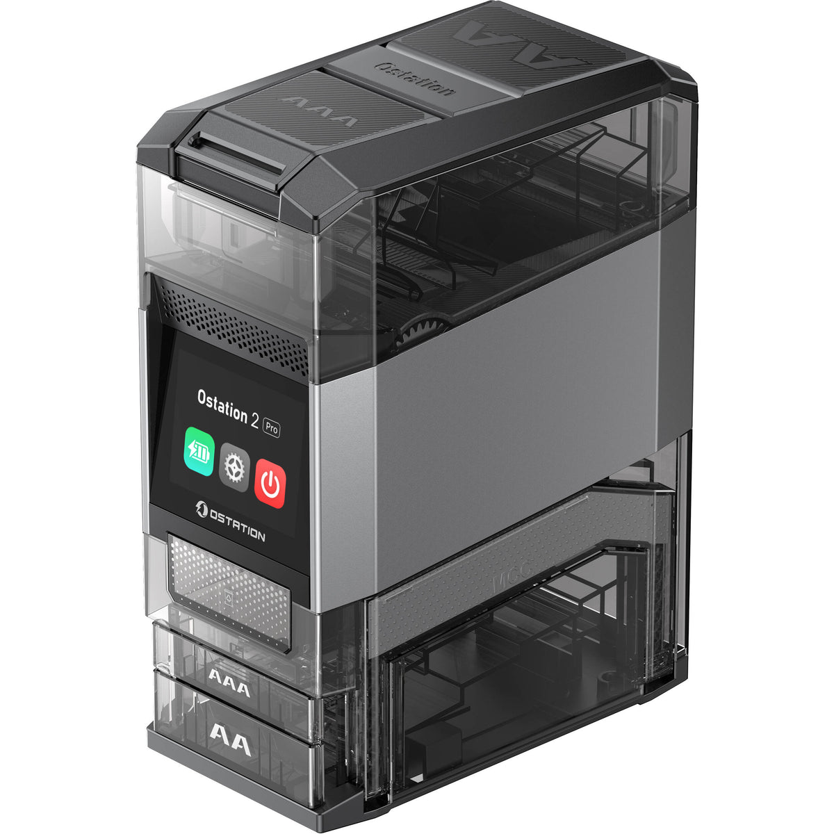 Cargador Olight Ostation 2 Pro AA /AAA Automatic - contenido de la caja
