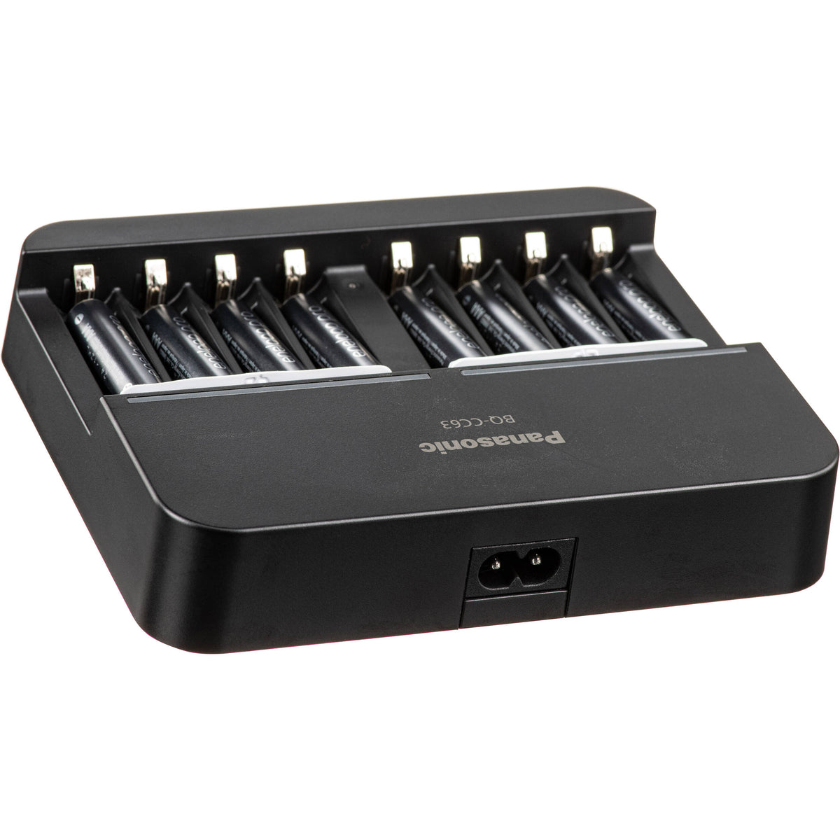 Cargador Panasonic eneloop pro recargables Ni-MH con (8 AAA ) - puertos y conexiones