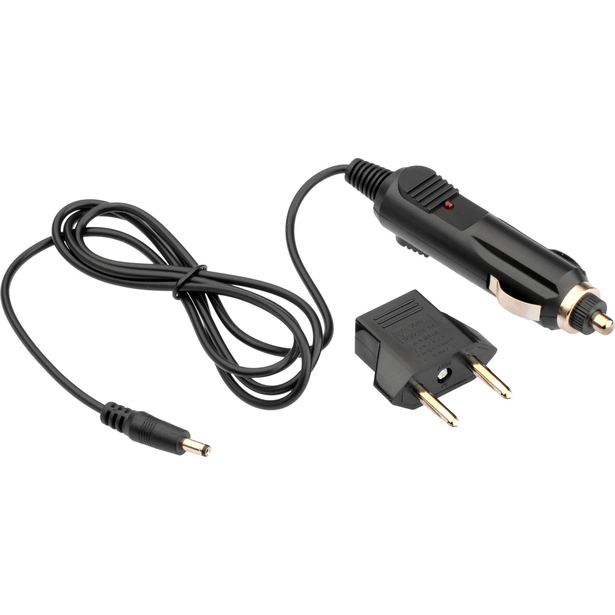 Cargador Pawa Compact AC/DC para Sony NP-BX1 - vista lateral