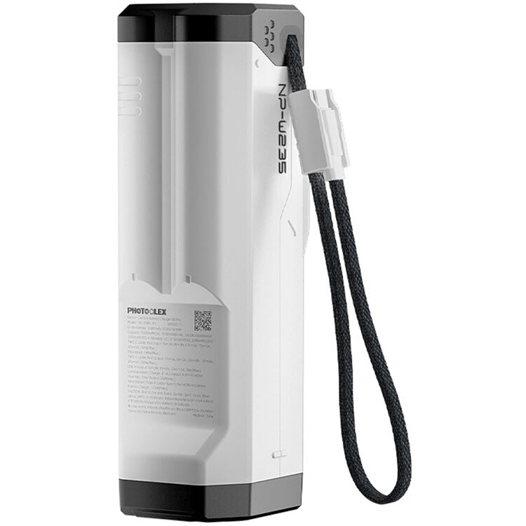 Cargador PHOTOOLEX BB Pro Portable para FUJIFILM NP-W235 - vista frontal