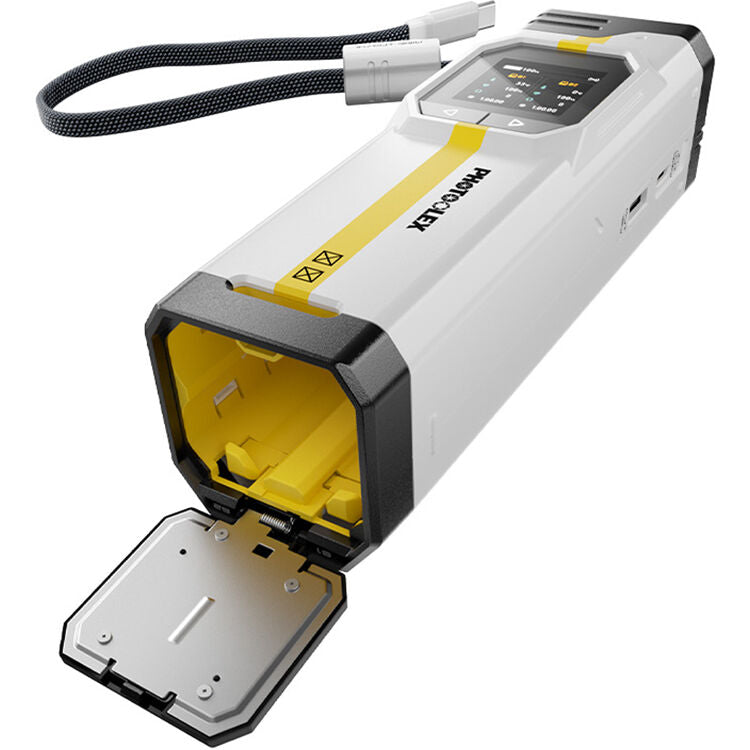Cargador PHOTOOLEX BB Pro Portable para Nikon EN-EL15C - vista trasera