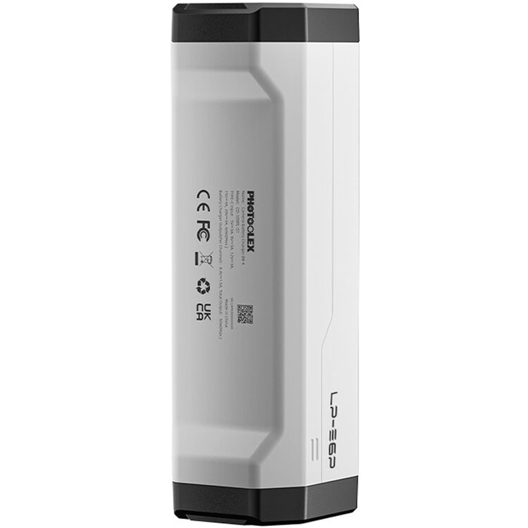 Cargador PHOTOOLEX BB4 (4 bahías) para Canon LP-E6P - vista frontal