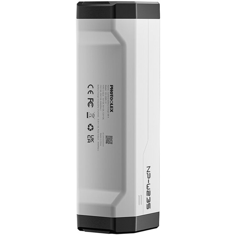 Cargador PHOTOOLEX BB4 4-Slot para FUJIFILM NP-W235 - vista frontal