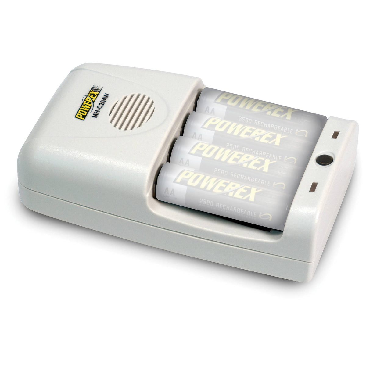 Cargador Powerex MH-C204W 1-Hour Worldwide Travel Conditioning para AA / AAA NiMH - vista principal