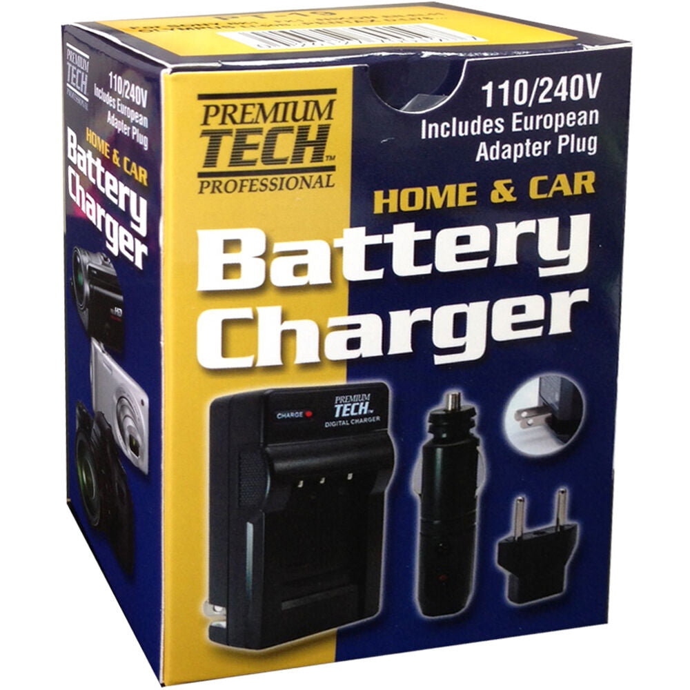 Cargador Premium Tech Professional Travel para Kodak LB-015 - vista frontal