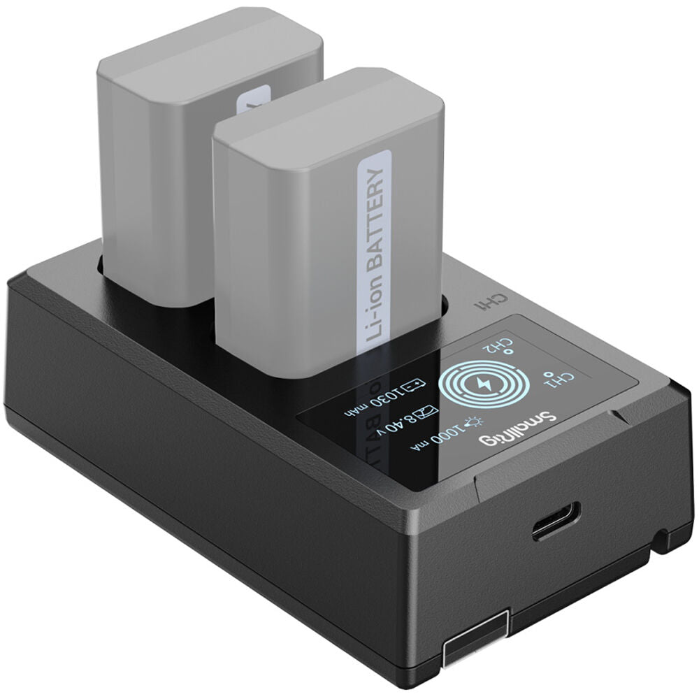 Cargador SmallRig NP-FW50 Camera - vista frontal