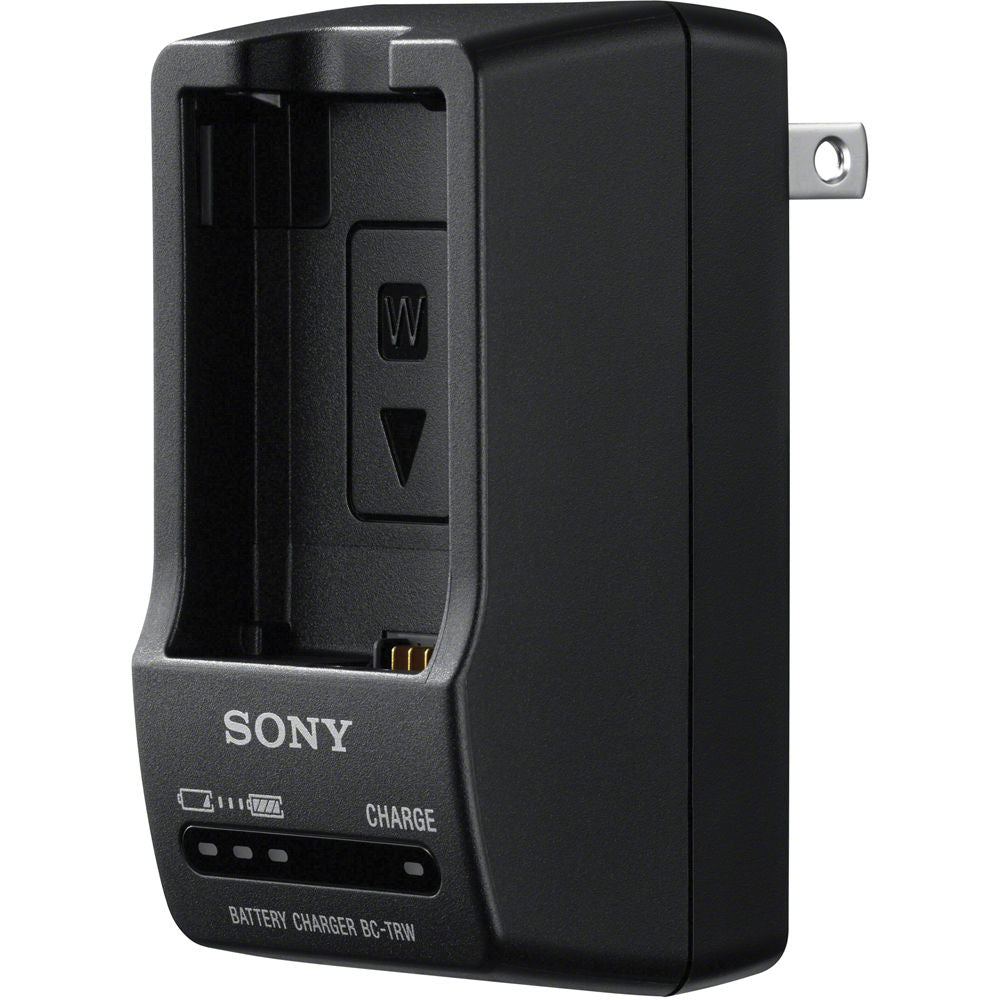 Cargador Sony BC-TRW W Series (Negro) - vista trasera