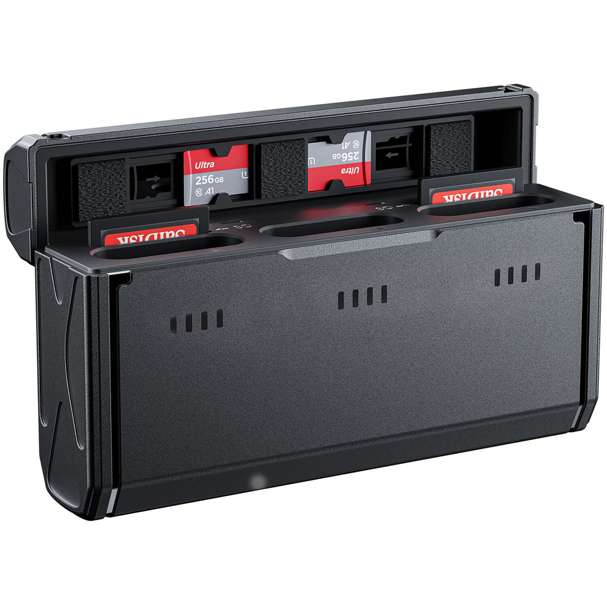 Cargador TELESIN NP-BX1 Portable Charging Case con Two Kit - contenido de la caja