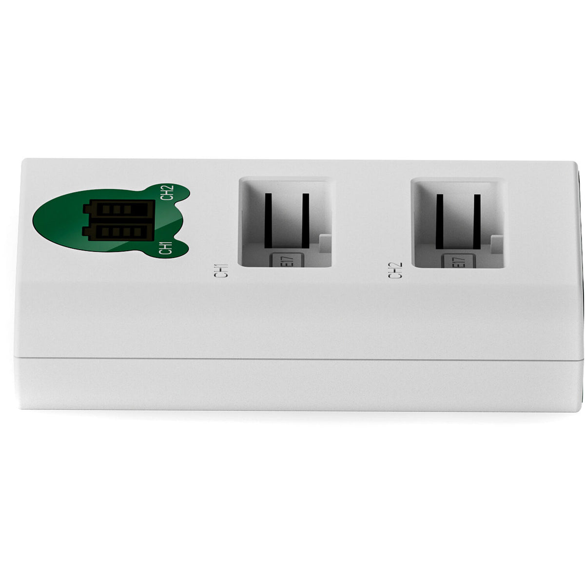 Cargador Tilta 2-Channel para LP-E17 (Forest Green) - vista frontal