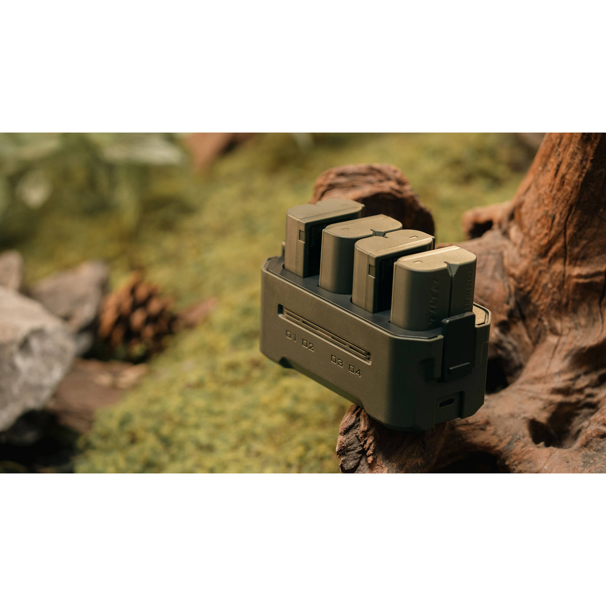 Cargador Tilta Portable Charging Station para DMW-BLK22 - puertos y conexiones