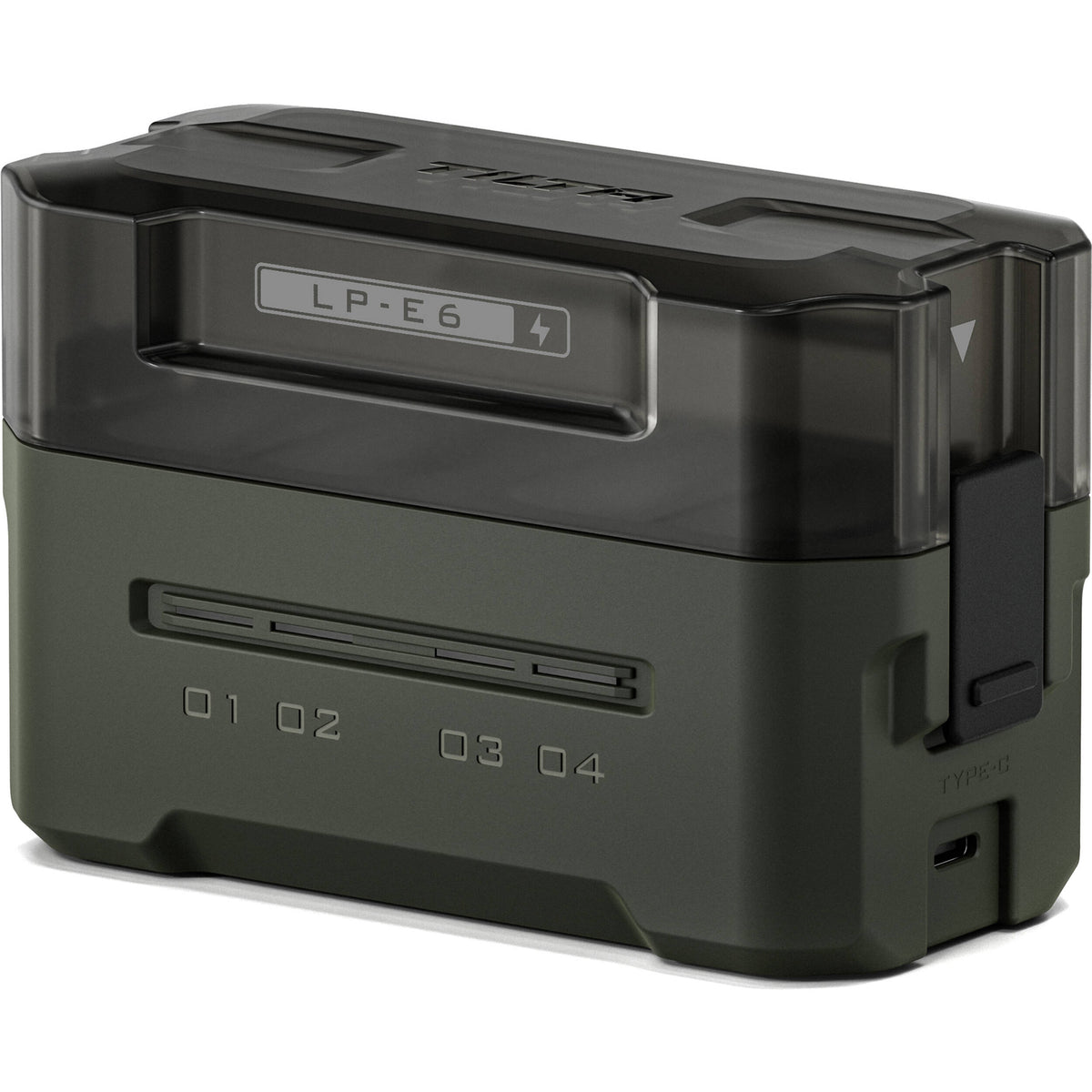 Cargador Tilta Portable Charging Station para LP-E6 (Green) - vista principal
