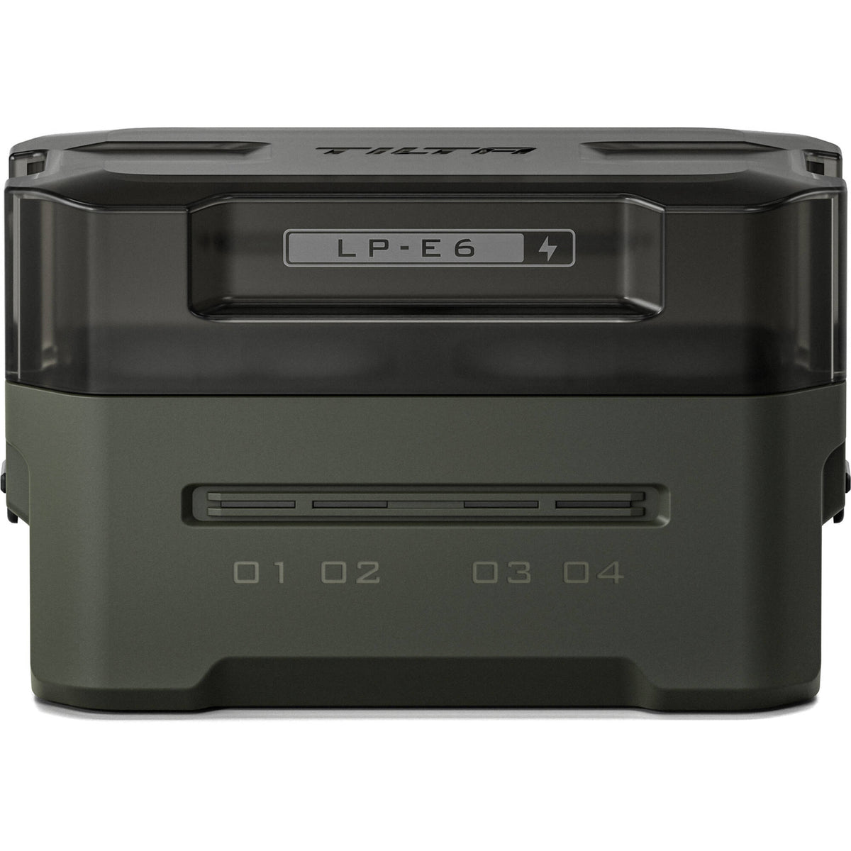Cargador Tilta Portable Charging Station para LP-E6 (Green) - vista frontal