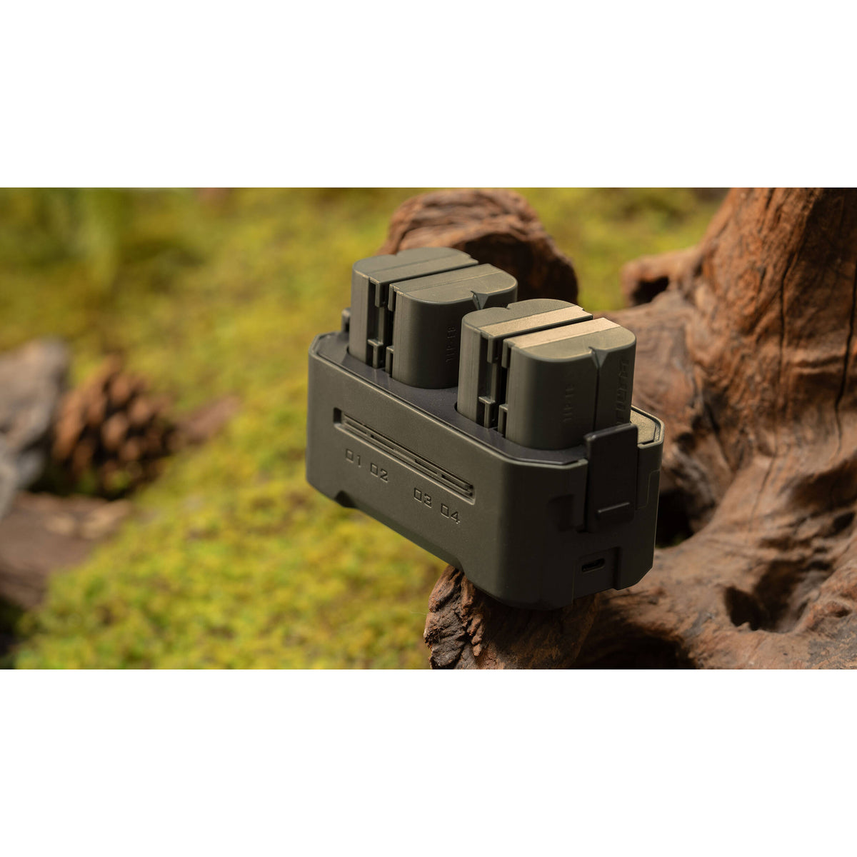 Cargador Tilta Portable Charging Station para LP-E6 (Green) - detalle