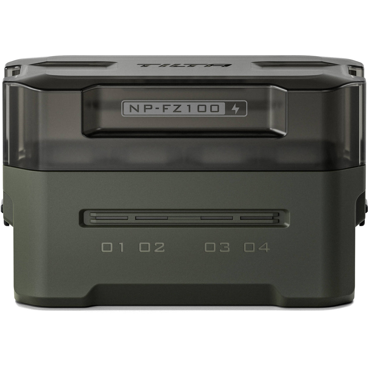 Cargador Tilta Portable Charging Station para NP-FZ100 (Green) - vista frontal