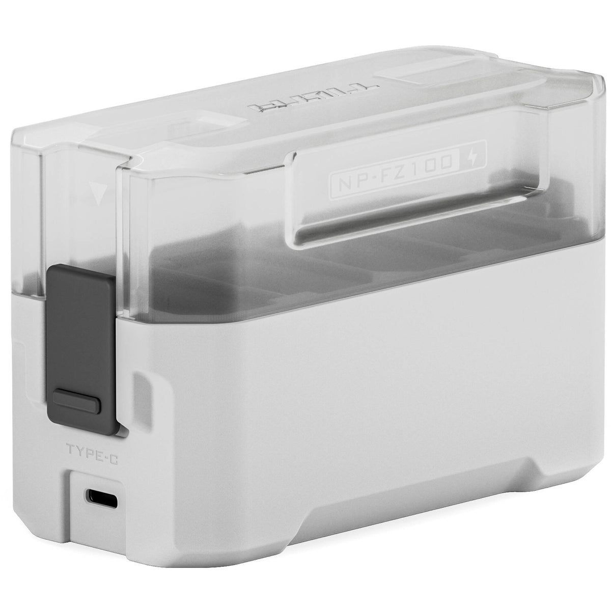Cargador Tilta Portable Charging Station para NP-FZ100 (Off-White) - vista frontal