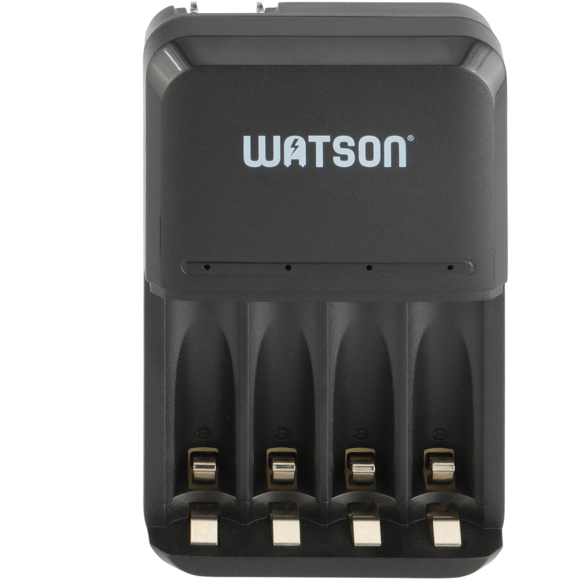 Cargador Watson 4 bahías para AA/AAA NiMH - vista frontal