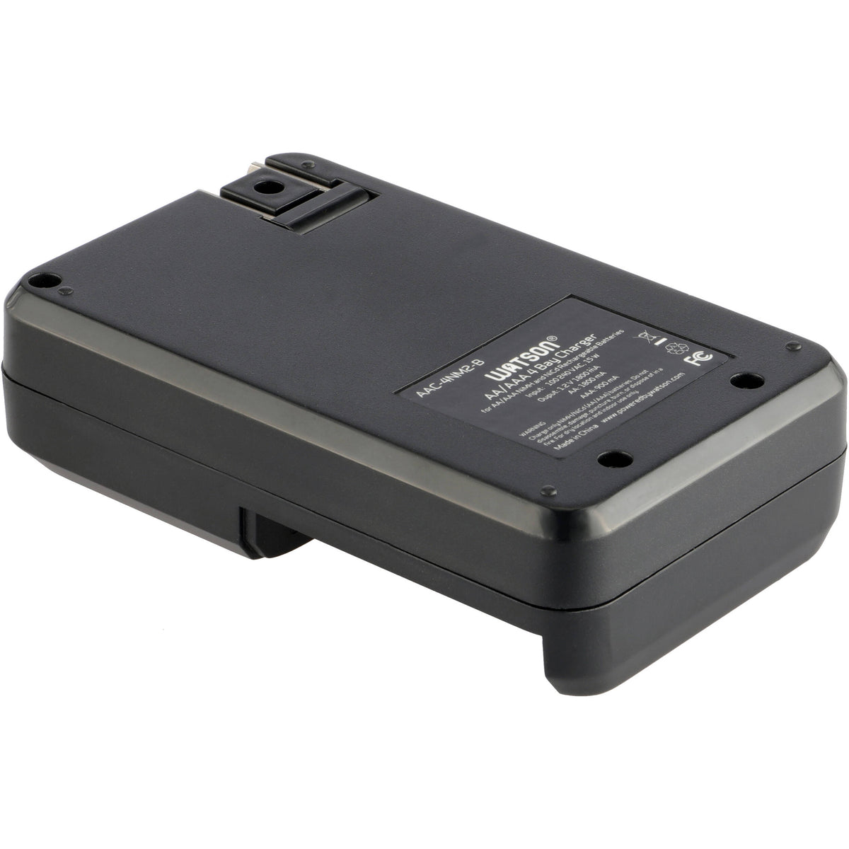 Cargador Watson 4 bahías para AA/AAA NiMH - detalle