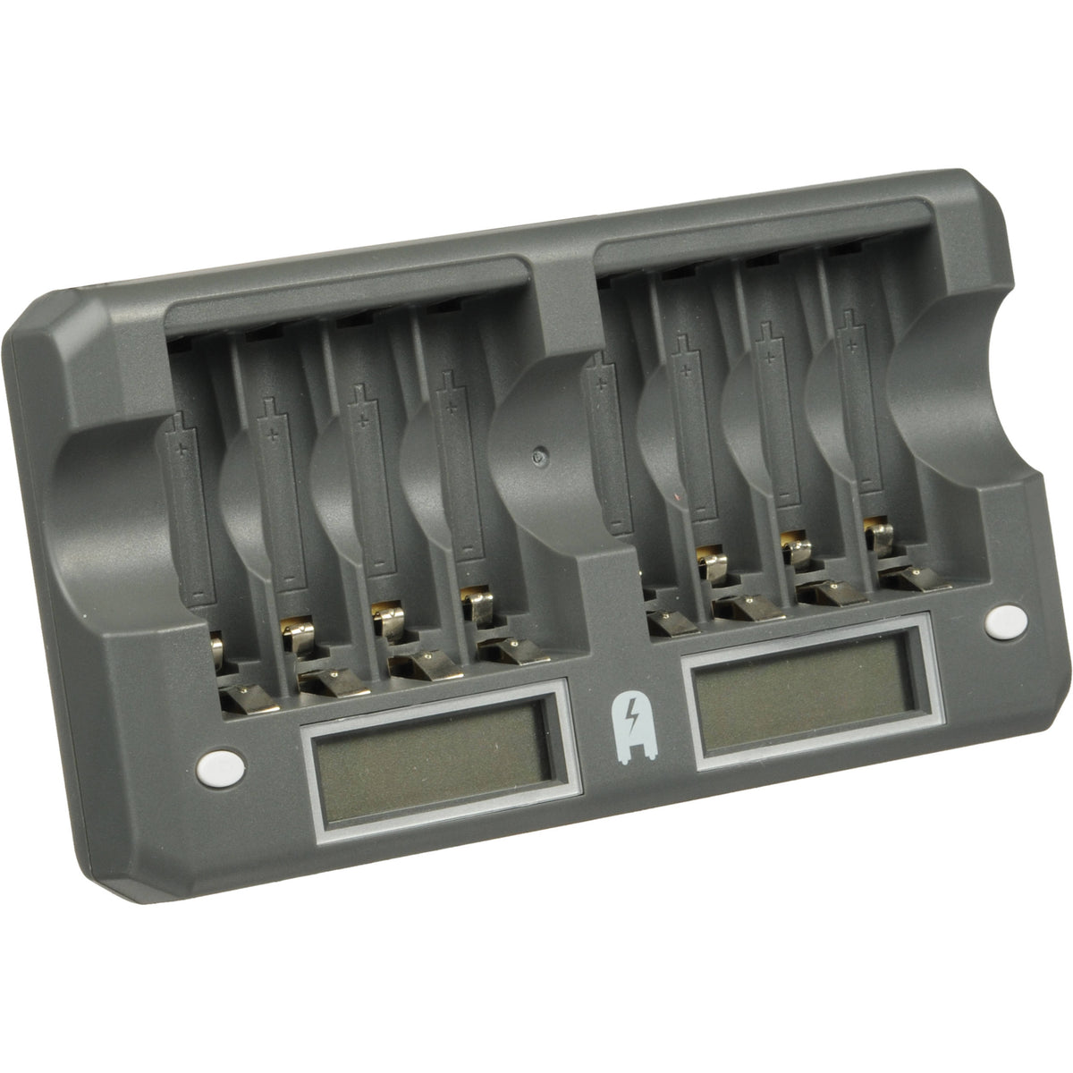 Cargador Watson 8 bahías rápido para AA / AAA NiMH o NiCd recargables - vista principal