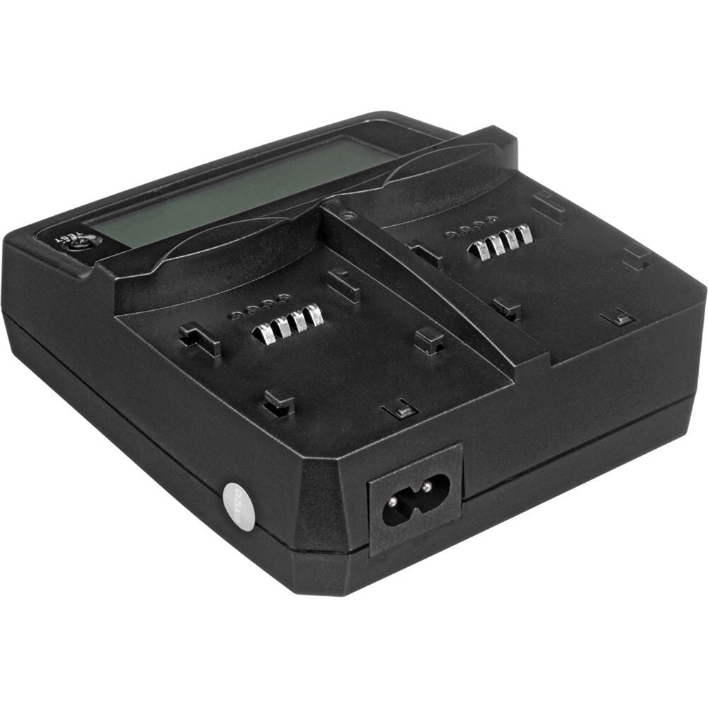 Cargador Watson Duo LCD para Canon LP-E17 recargables - vista frontal