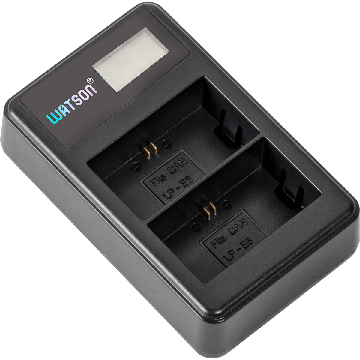 Cargador Watson Mini Duo USB-C para Canon LP-E6, LP-E6N, y LP-E6NH - vista principal