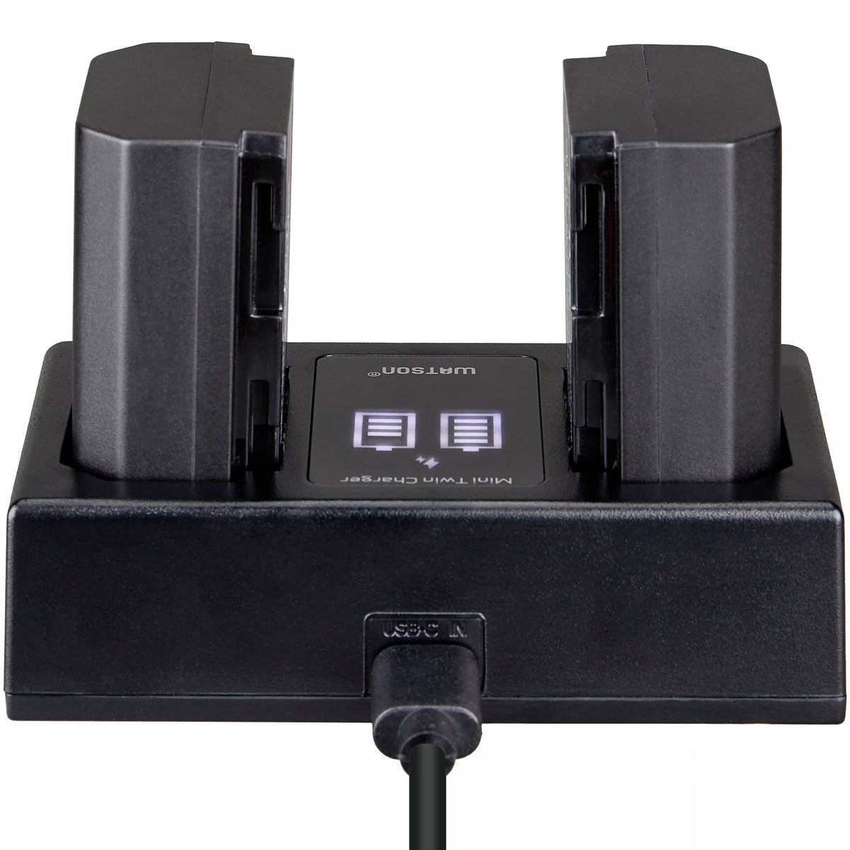 Cargador Watson Mini Twin para NP-FZ100 - vista trasera