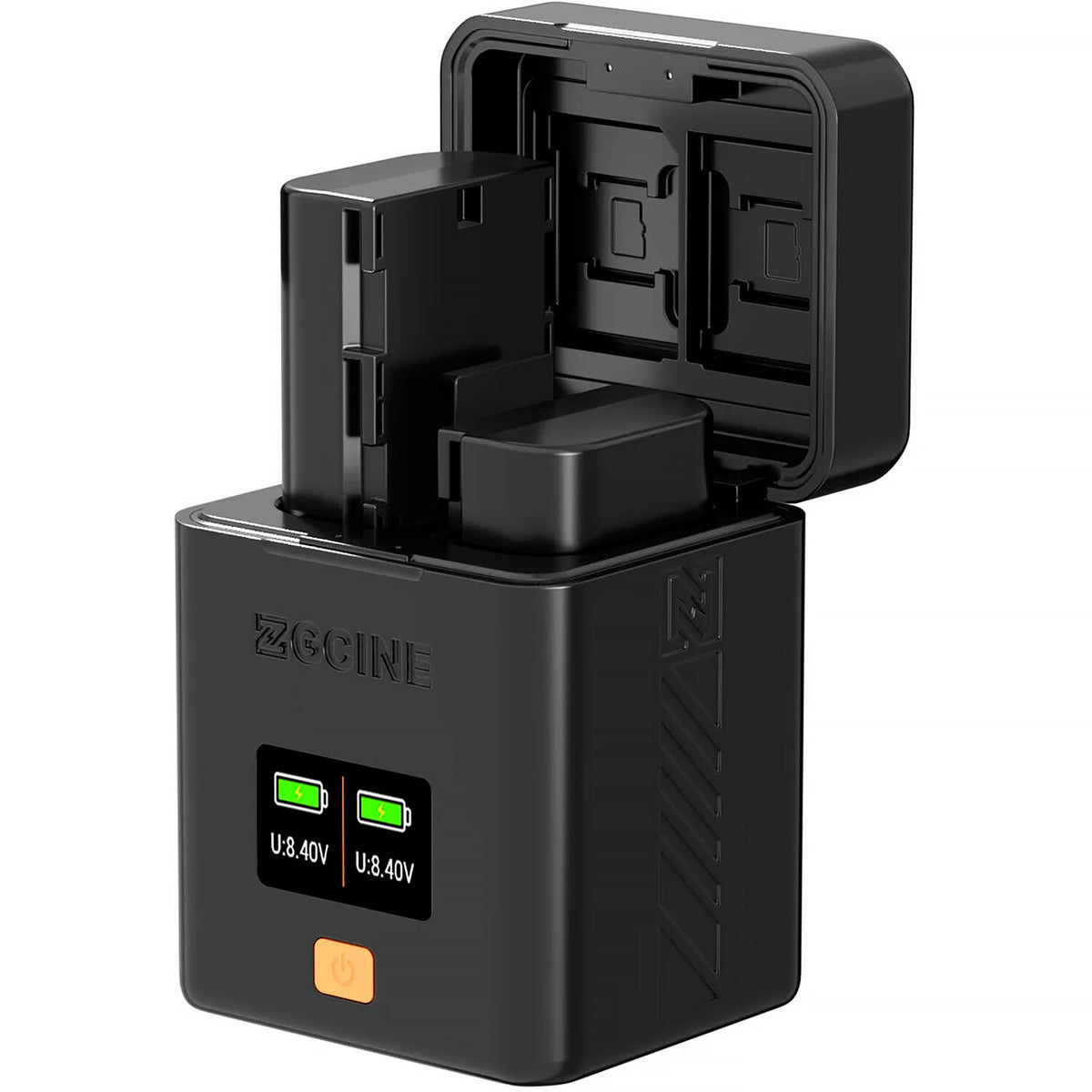 Cargador ZGCINE Fast Dual para Canon LP-E6/E6N/E6NH/E6P - vista principal