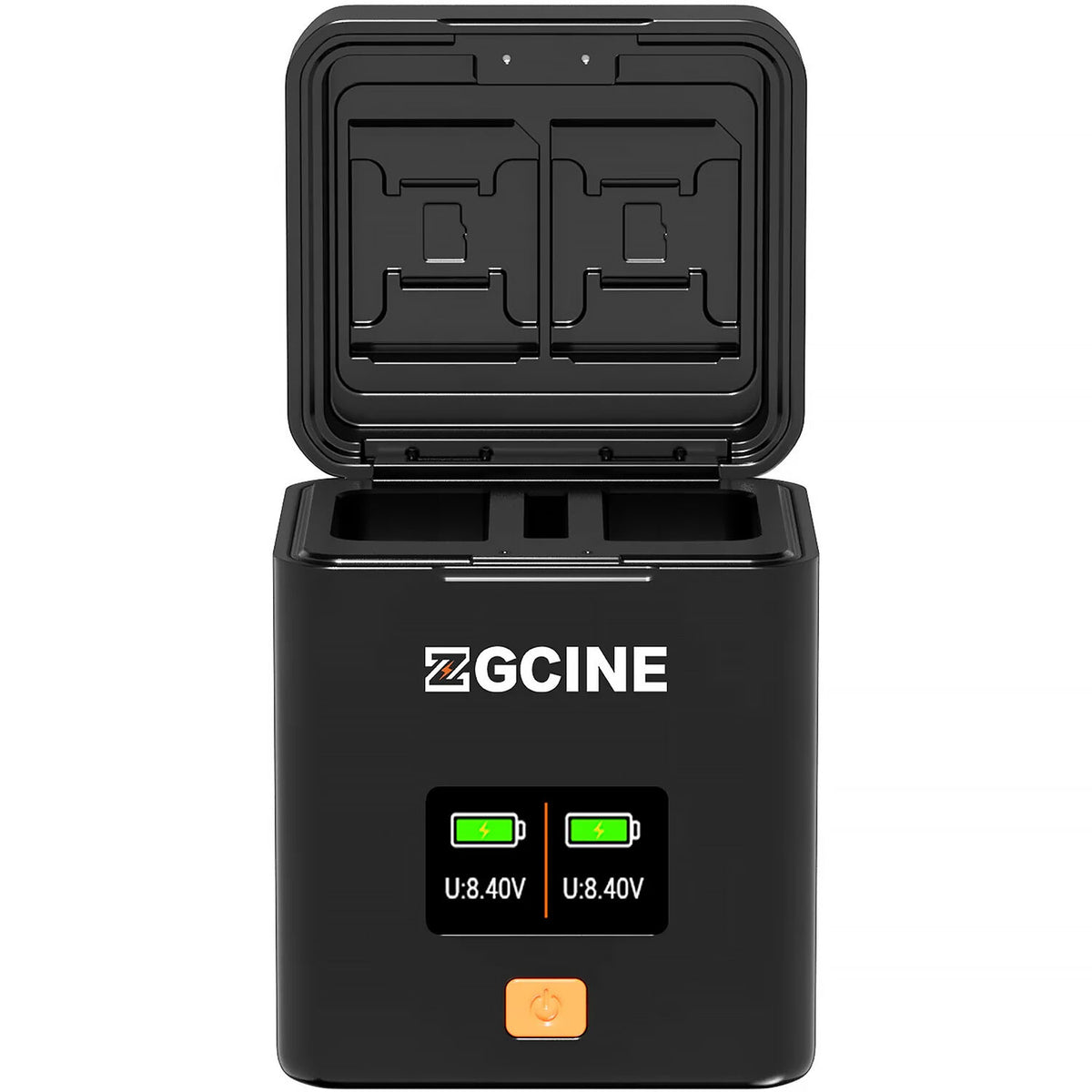 Cargador ZGCINE Fast Dual para FUJIFILM NP-W126 - vista lateral