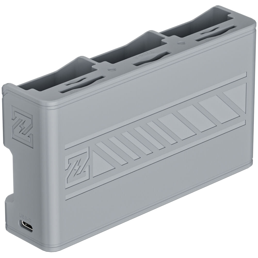 Cargador ZGCINE PC3-FZ100 Travel Charging Case para NP-FZ100 (Gray) - vista lateral