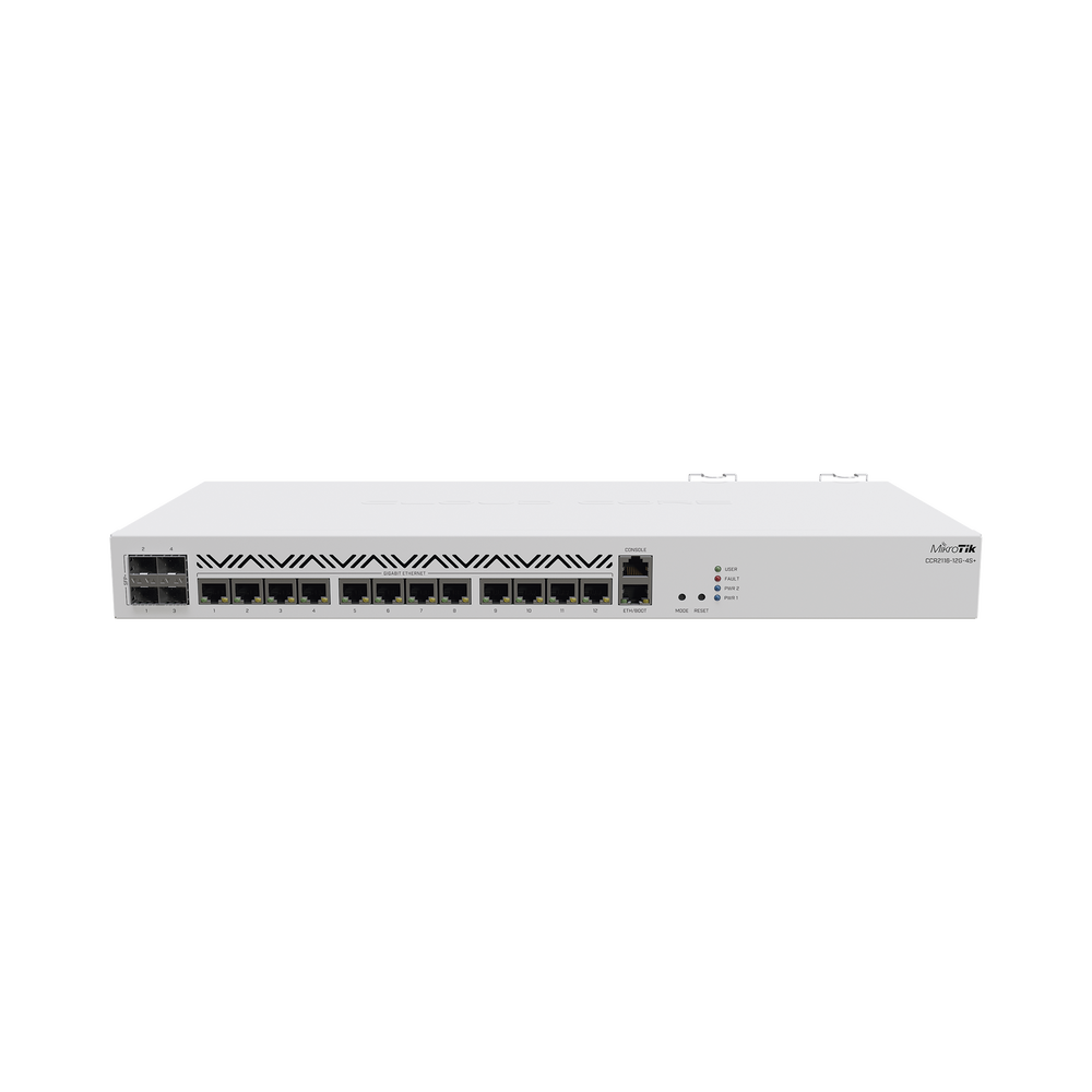 Cloud Core Router 16 Nucleos ARM Mikrotik CCR2116-12G-4S+ 12 puertos