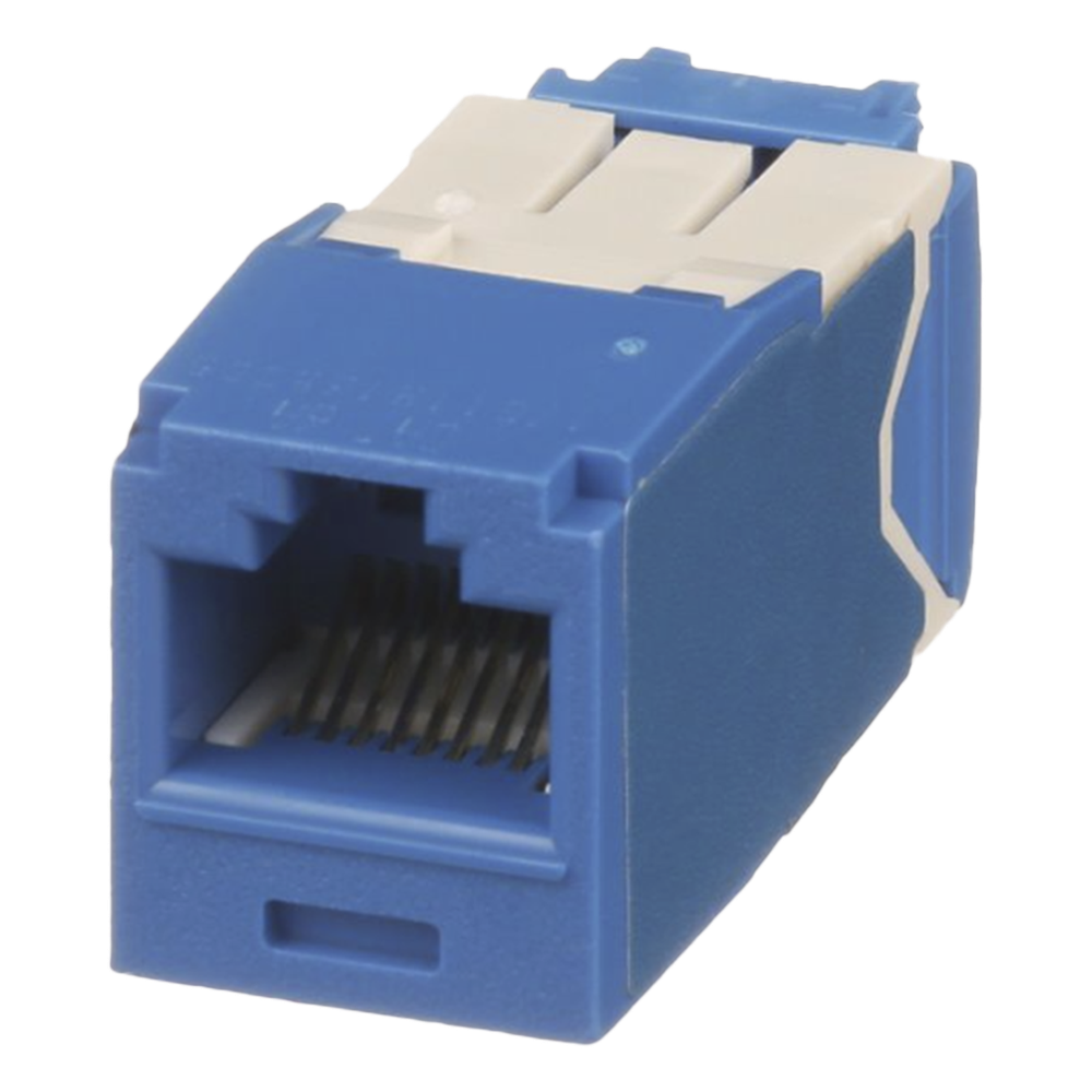 Conector Jack RJ45 Estilo TG Panduit CJ6X88TGBU Azul
