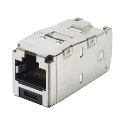 Conector Jack RJ45 Blindado Panduit CJS6X88TGY Negro