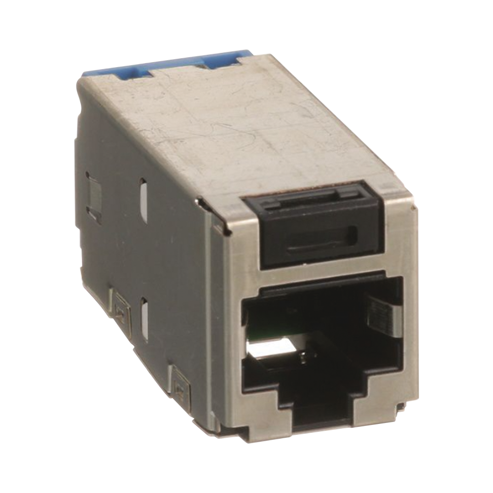 Conector Jack RJ45 Blindado Panduit CJS6X88TGY Negro