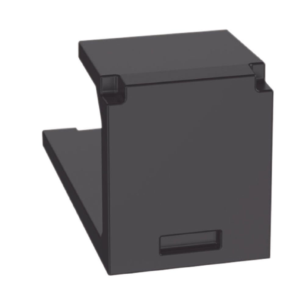 Módulo de tapa ciega Panduit CMBBL-X Negro