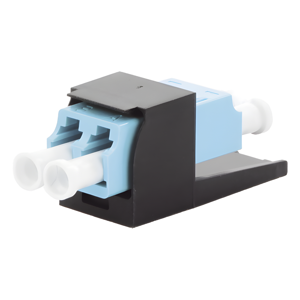 Módulo Acoplador LC Panduit CMDSAQLCZBL Multimodo OM3 Dúplex Aqua