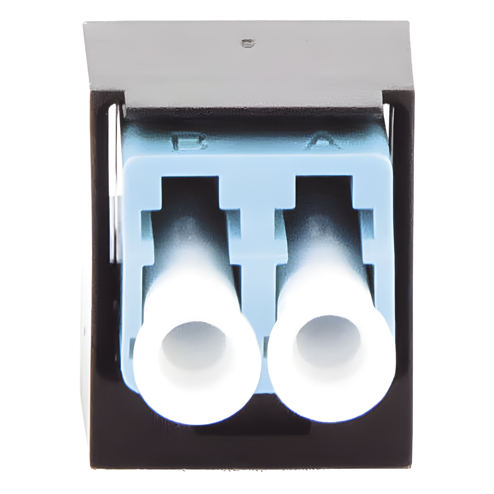 Módulo Acoplador LC Panduit CMDSAQLCZBL Multimodo OM3 Dúplex Aqua