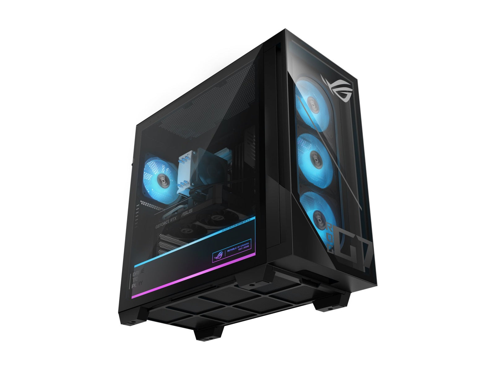 Computador de Escritorio ASUS ROG G700TF DS764, Intel Core Ultra 7 265F 20 Núcleos, 16GB DDR5, SSD 1 TB, GeFor - vista 7