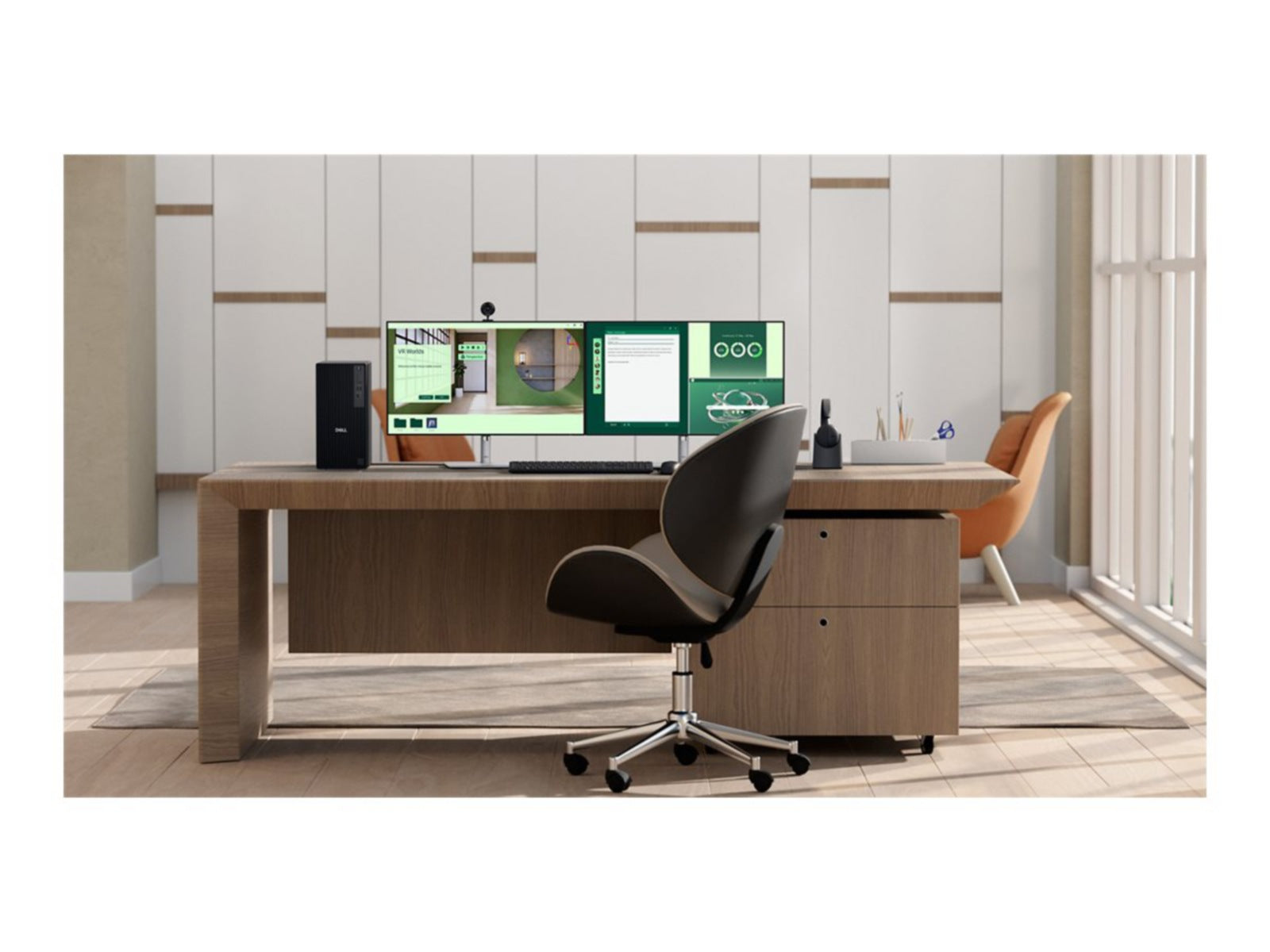 Computador de Escritorio Dell Pro Tower Plus QBT1250, Intel Core Ultra 9 285 24 Núcleos, 32GB DDR5, SSD 1 TB,  - vista 4