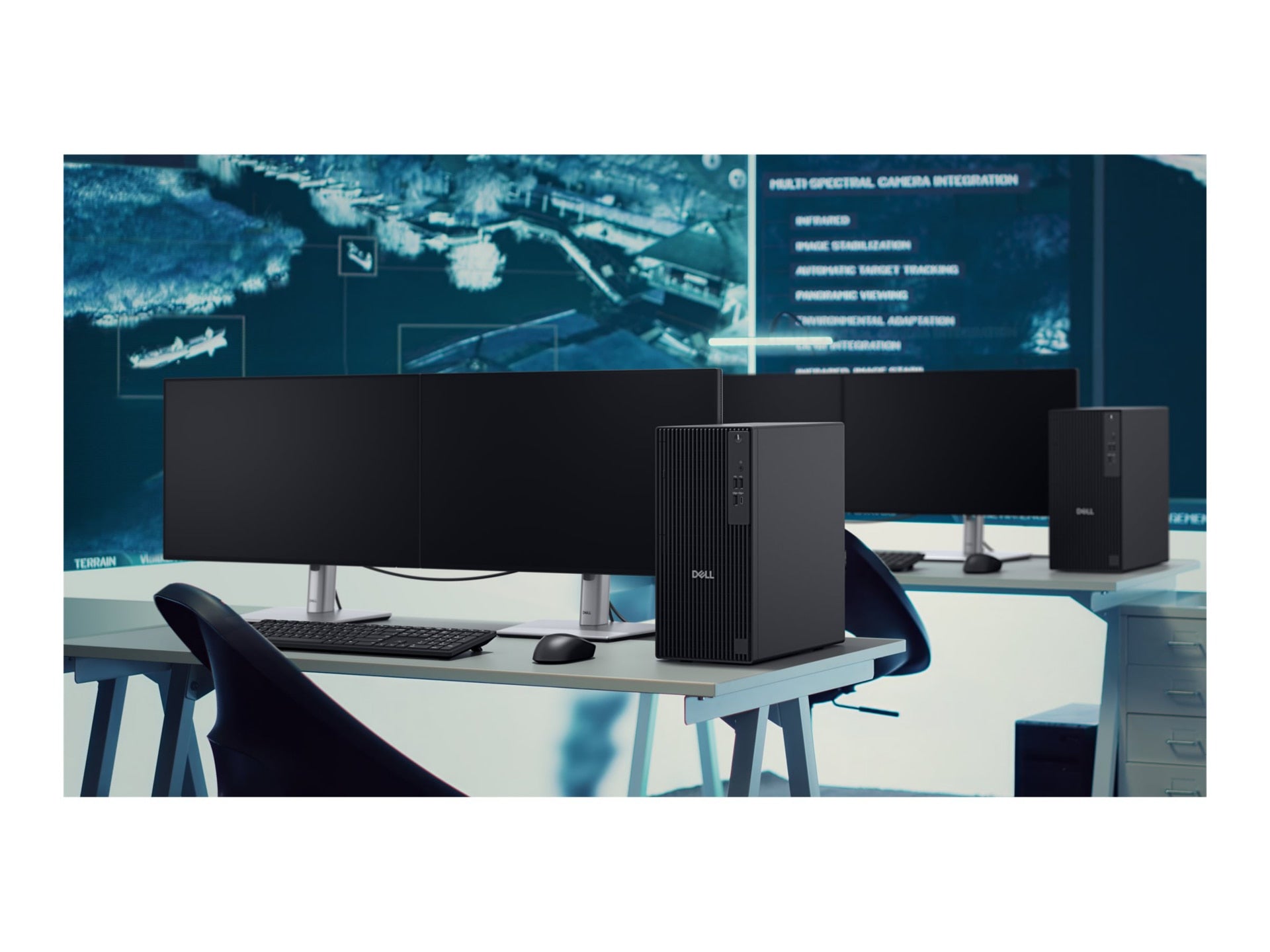 Computador de Escritorio Dell Pro Tower QCT1255, AMD Ryzen 7 Pro 8700G 8 Núcleos, 16GB DDR5, 512 GB SSD, AMD R - vista 2