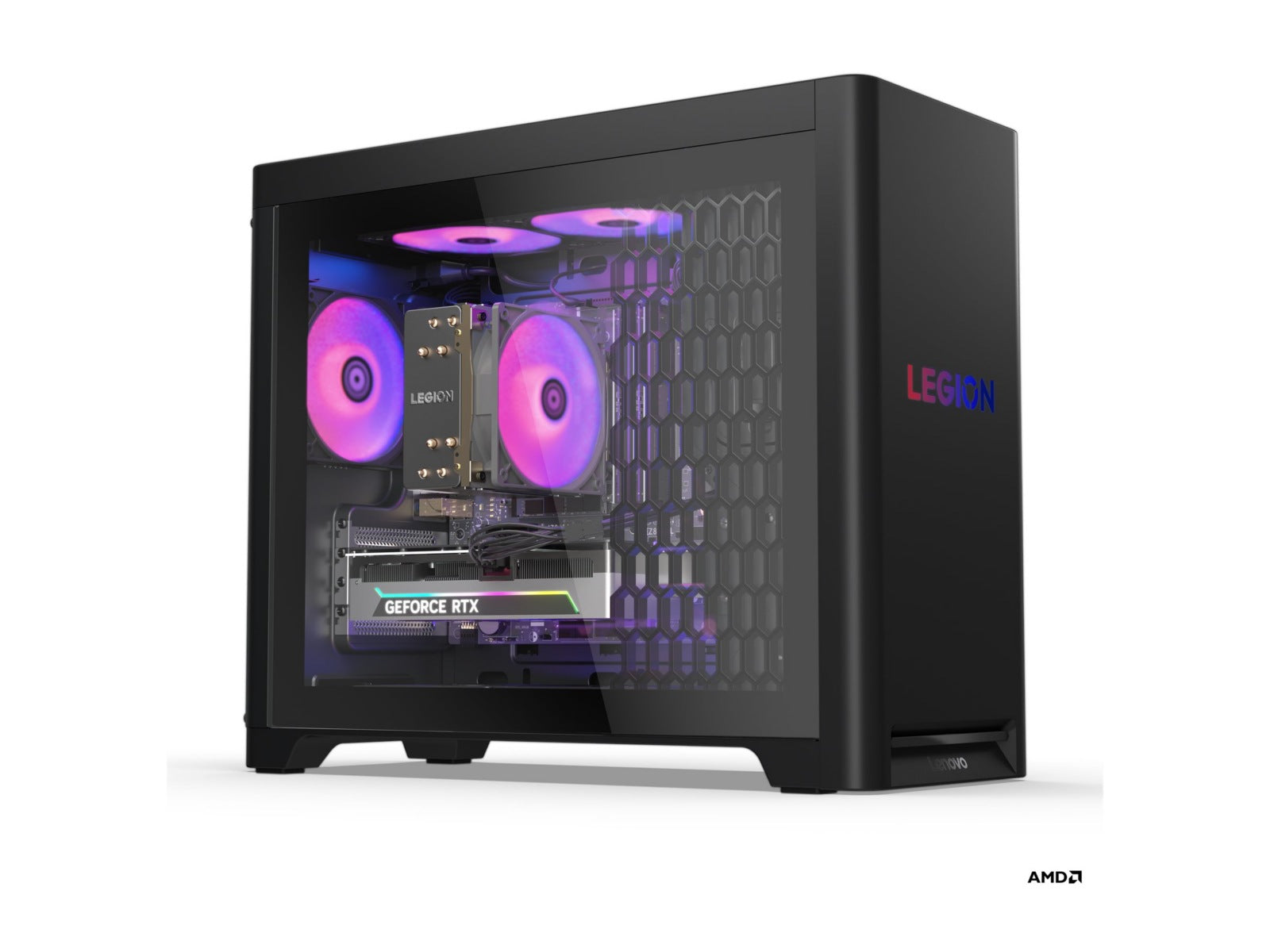 Computador de Escritorio Lenovo Legion T5 30AGB10 90YJ, AMD Ryzen 7 7700X 8 Núcleos, 32GB DDR5, Lenovo Legion  - vista 4