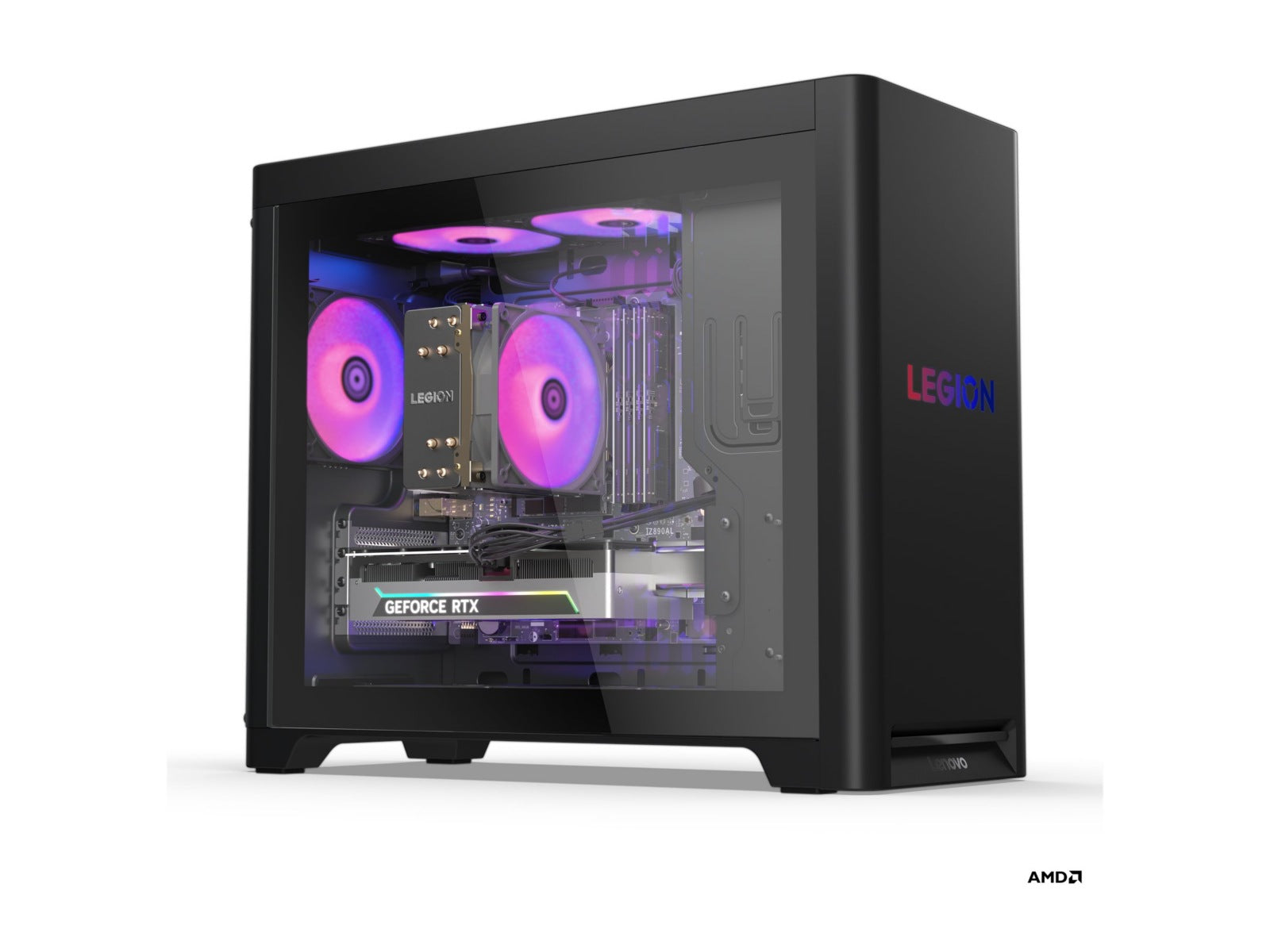Computador de Escritorio Lenovo Legion T5 30AGB10 90YJ, AMD Ryzen 7 7700X 8 Núcleos, 32GB DDR5, Lenovo Legion  - vista 5