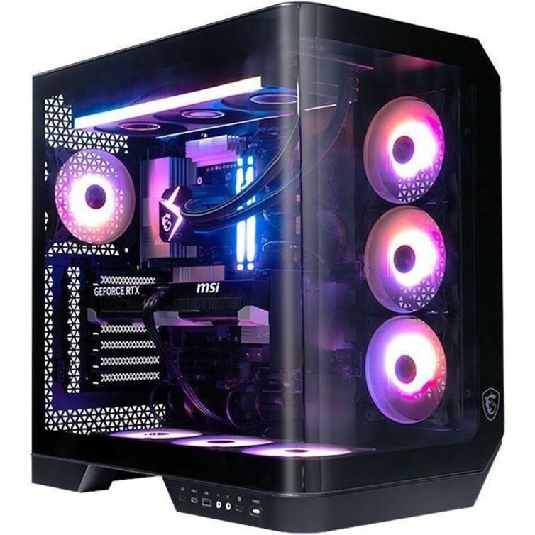 Computador de Escritorio MSI Vision ZS Vision ZS 9NVV-2080US, AMD Ryzen 9 9950X3D 16 Núcleos, 32GB DDR5, 2TB,  - vista 1
