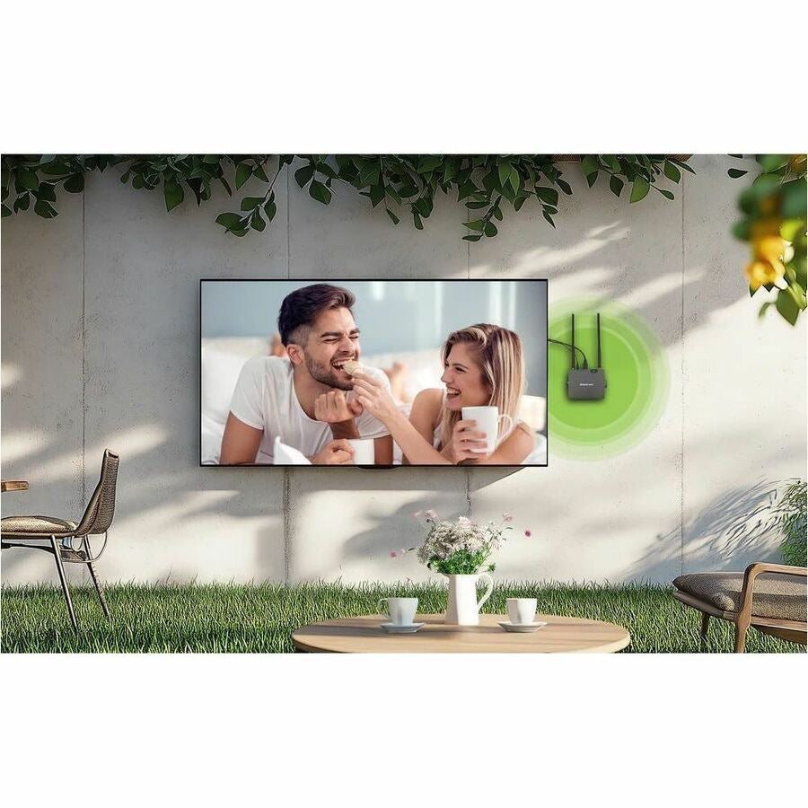 Conmutador AV IOGEAR Wireless 4K HDMI Video Extension Kit - vista 7