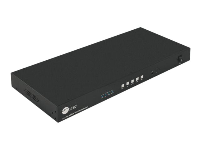 Conmutador AV SIIG 2x2 4K Video Wall Processor - vista 1
