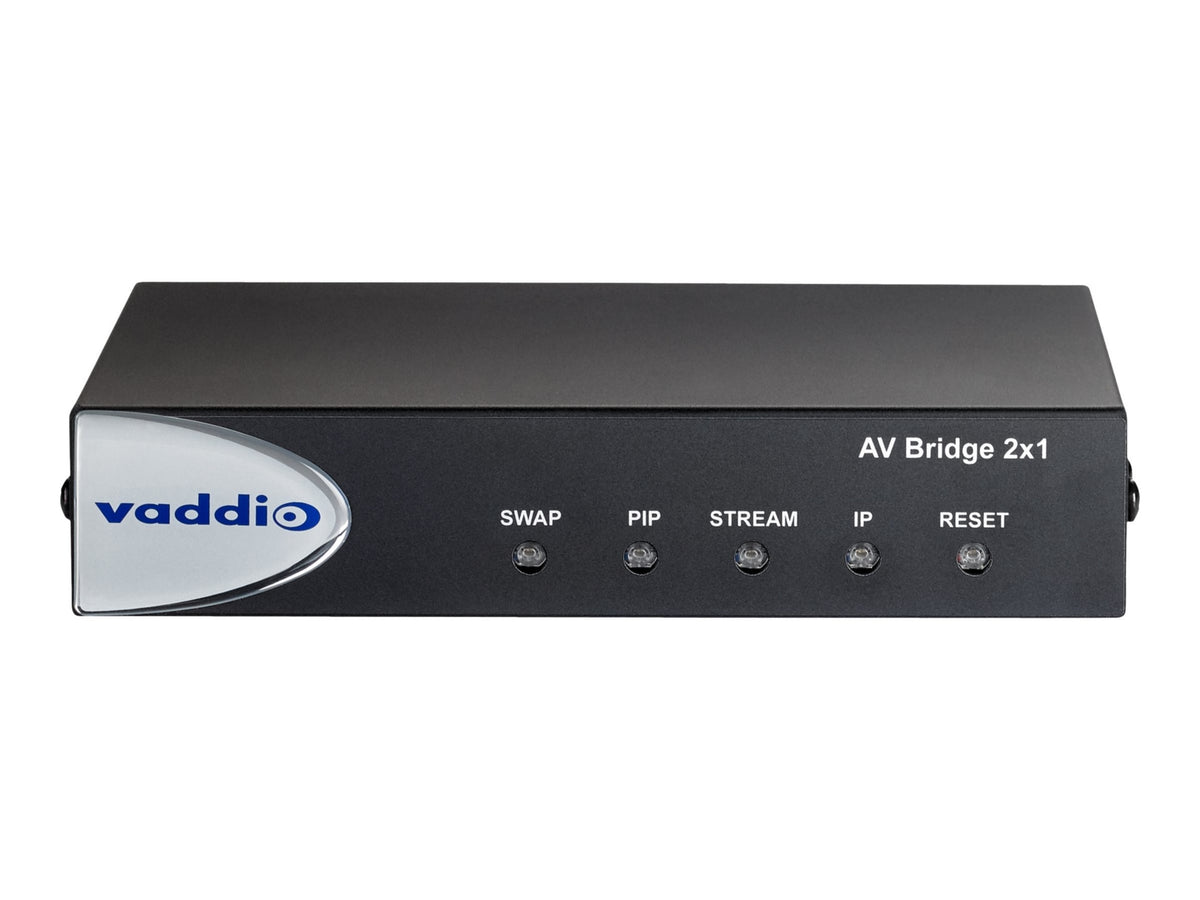 Conmutador AV Vaddio AV Bridge 2x1 Video and Audio Mixer - vista 1