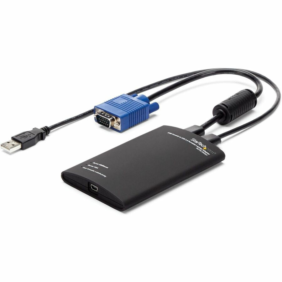 Conmutador KVM StarTech.com StarTech KVM Console to USB 2.0 Portable Laptop Crash Cart Adapter - vista 1