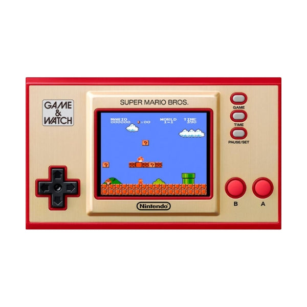 consola-nintendo-game-&-watch-super-mario-bros-the-lost-levels-ball-con-reloj-digital-tan