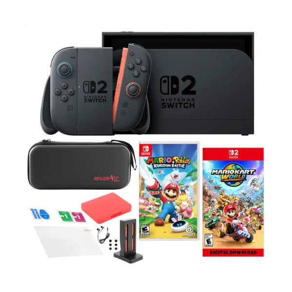 consola-nintendo-switch-2-mario-kart-world-mario-rabbids-kingdom-battle-bundle-256gb-79-1080p-120hz-hdr-4k-con-accesorios-black